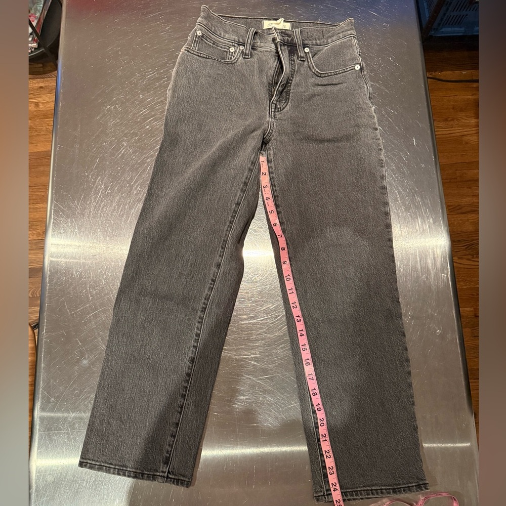 Madewell Women's High Rise Gray Jeans